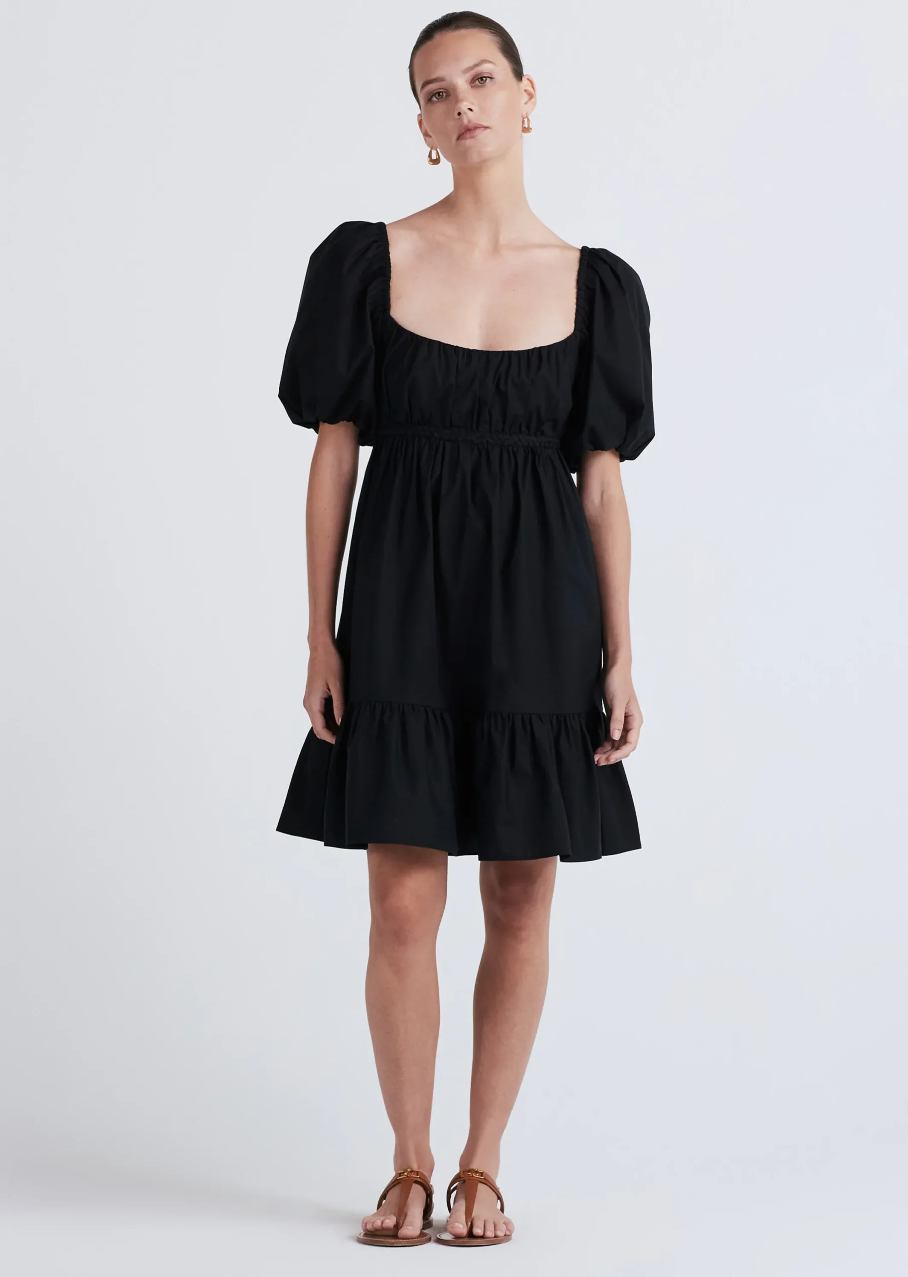 Derek Lam -Ada Balloon Sleeve Black