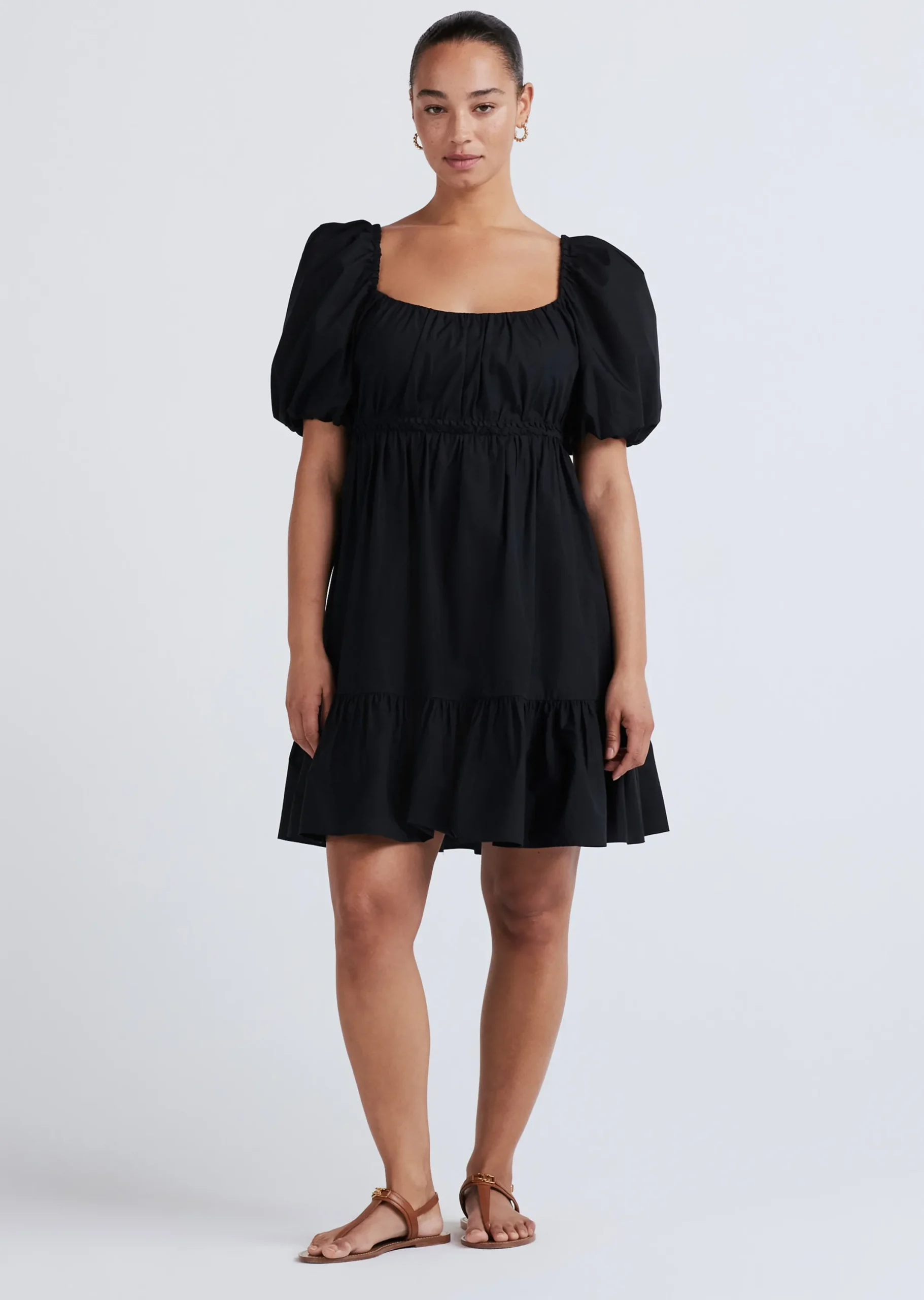 Derek Lam -Ada Balloon Sleeve Black