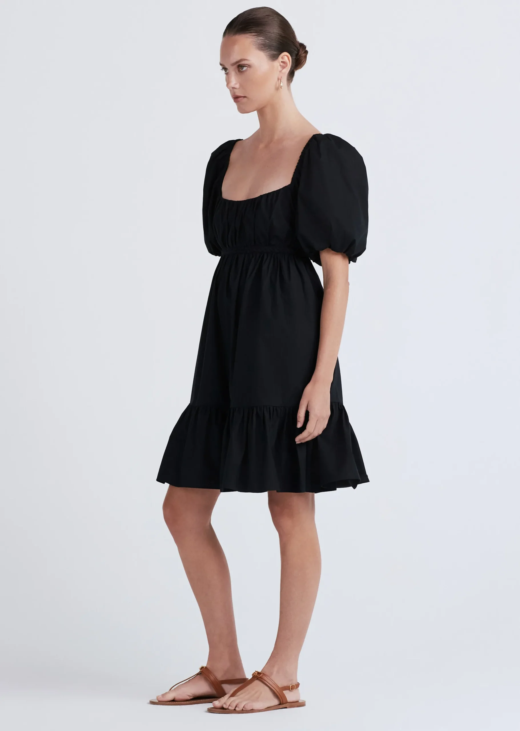 Derek Lam -Ada Balloon Sleeve Black
