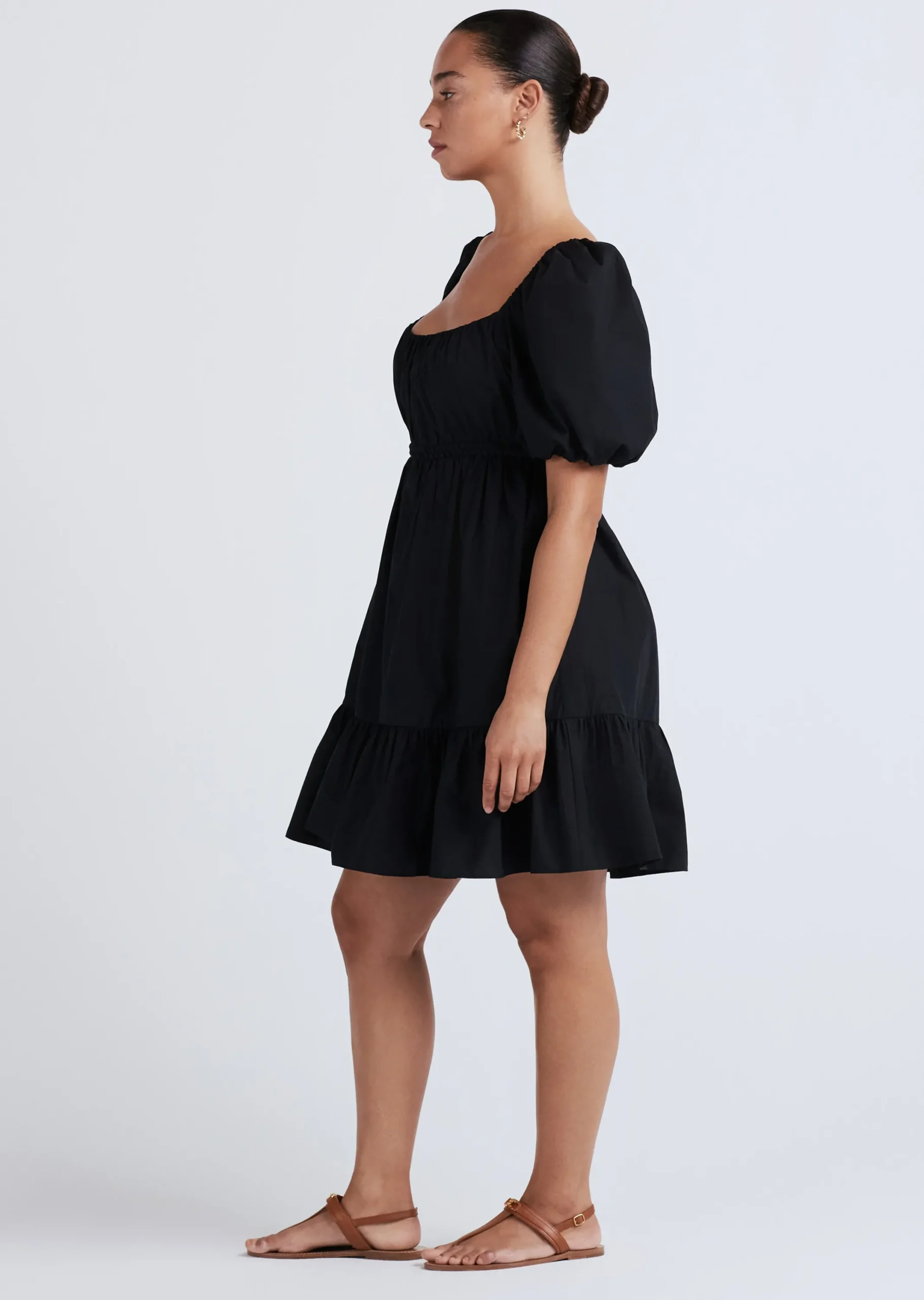 Derek Lam -Ada Balloon Sleeve Black