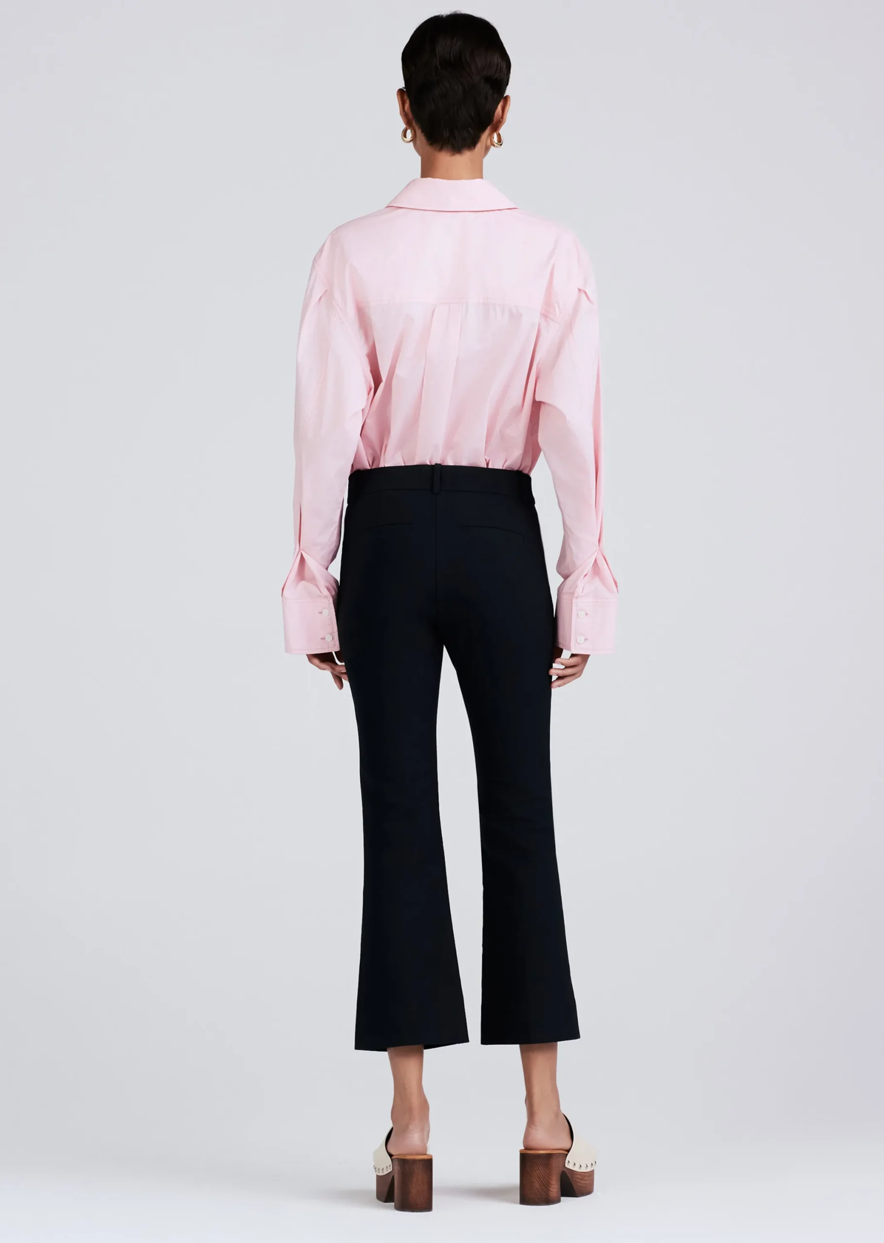 Derek Lam -Crosby Crop Flare Trouser Midnight