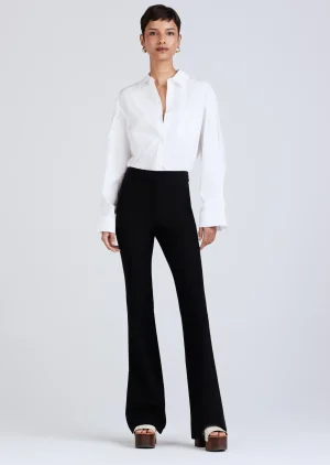 Derek Lam -Crosby Flare Trouser Black