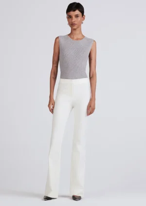 Derek Lam -Crosby Flare Trouser Soft White