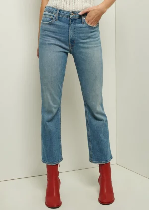 Derek Lam -Crosby High Rise Crop Flare Jeans Broome