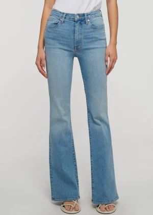 Derek Lam -Crosby High Rise Flare Jeans Chatham Light