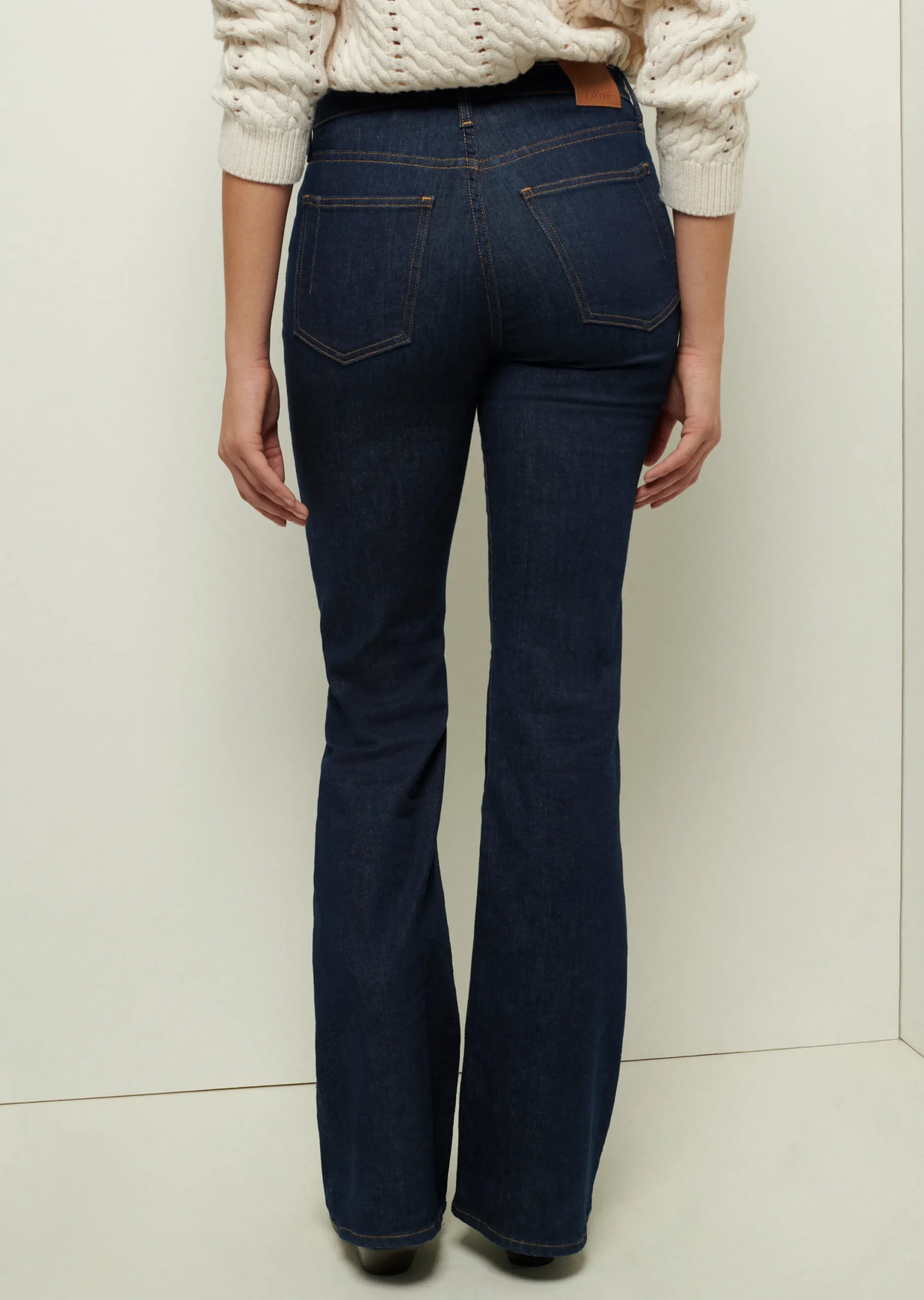 Derek Lam -Crosby High Rise Flare Jeans Park Rinse