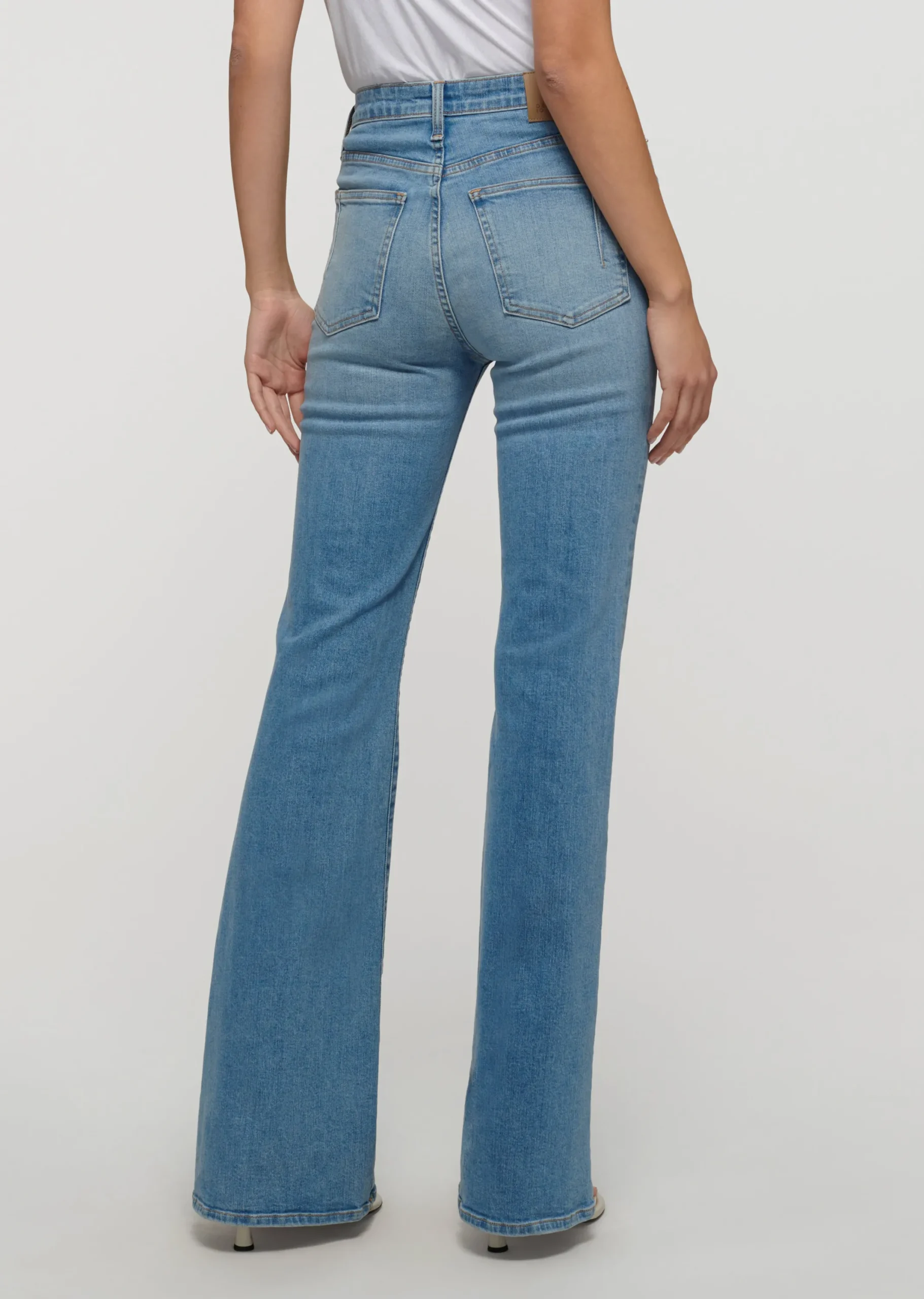 Derek Lam -Crosby High Rise Flare Jeans Chatham Light