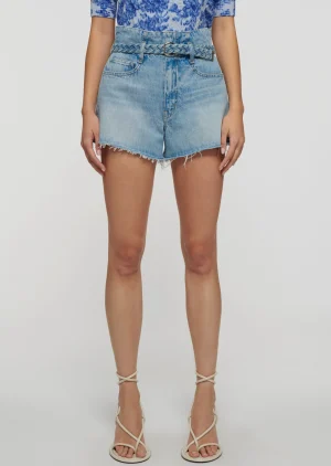 Derek Lam -Dion Paper Bag Cut Off Shorts Bowery