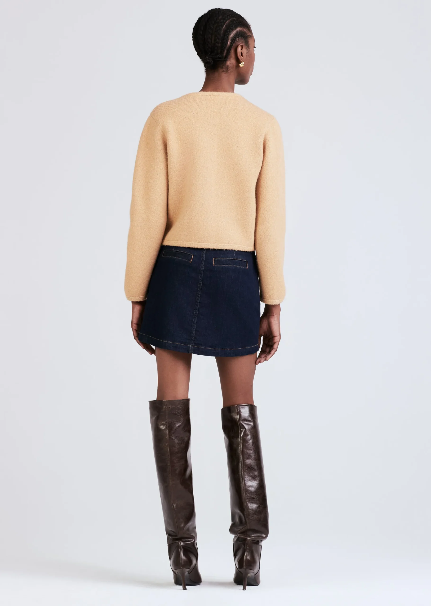 Derek Lam -Dorit Tailored Mini Skirt Hudson