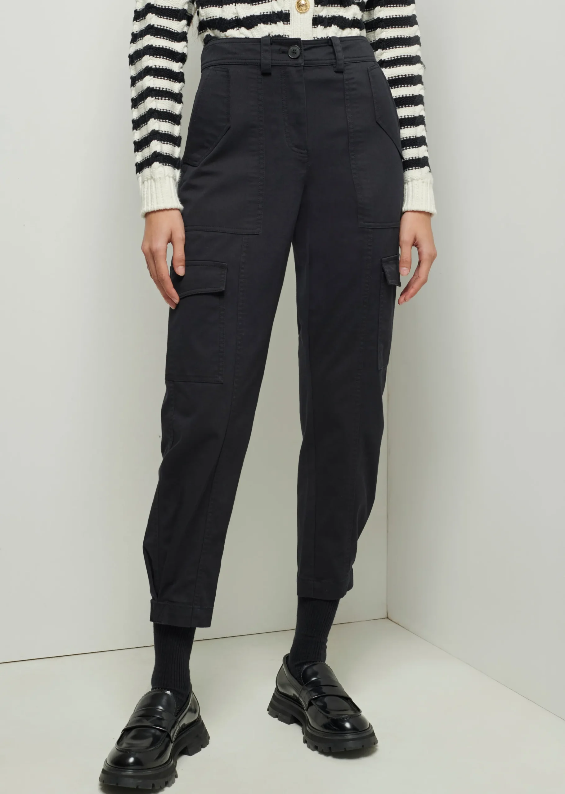 Derek Lam -Elian Utility Pants Black
