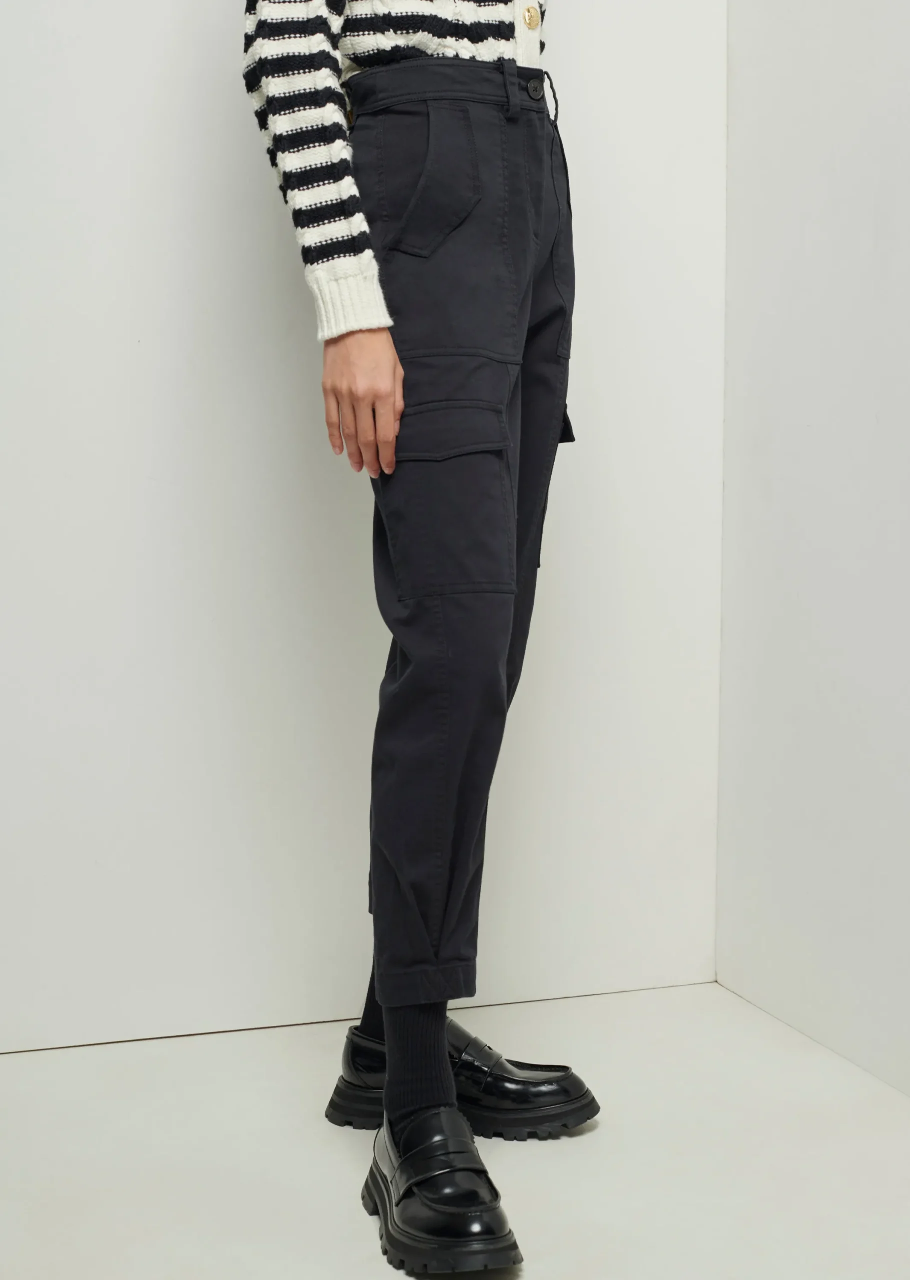 Derek Lam -Elian Utility Pants Black