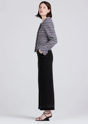 Derek Lam -Elizabeth Peplum Jacket Blue Multi