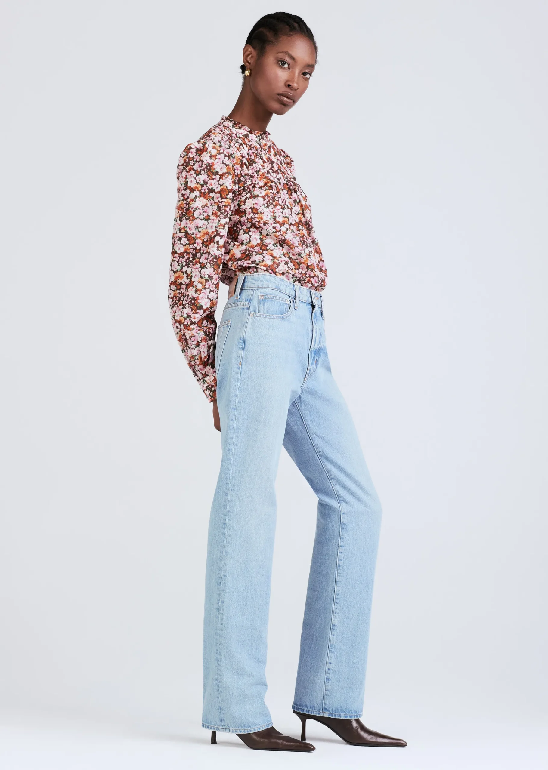 Derek Lam -Farrah High Rise Straight Astor Vintage