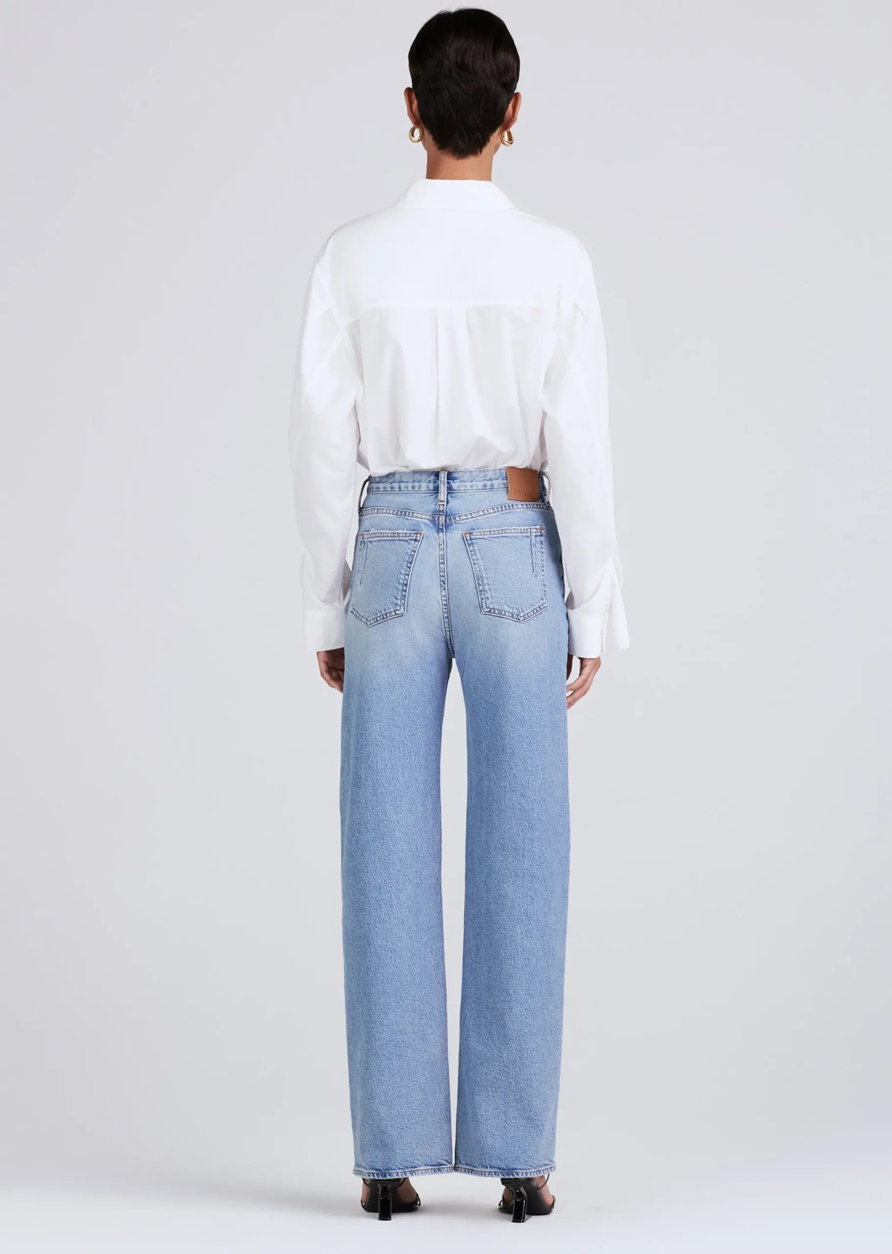 Derek Lam -Faye High Rise Tailored Wide Leg Sutton Vintage