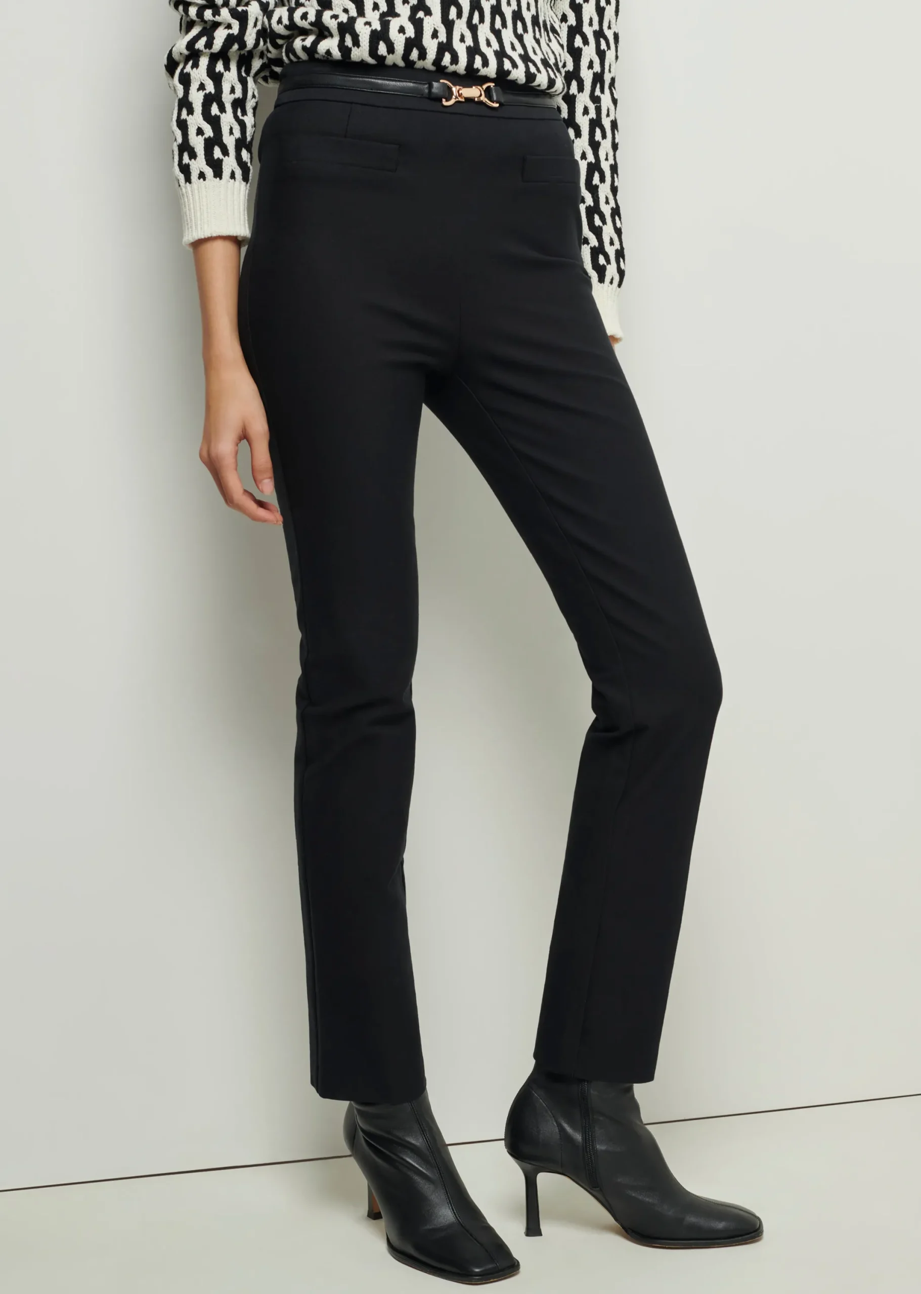 Derek Lam -Fia Slim Pants Black