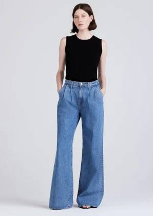 Derek Lam -High Rise Pleated Trouser Carlisle