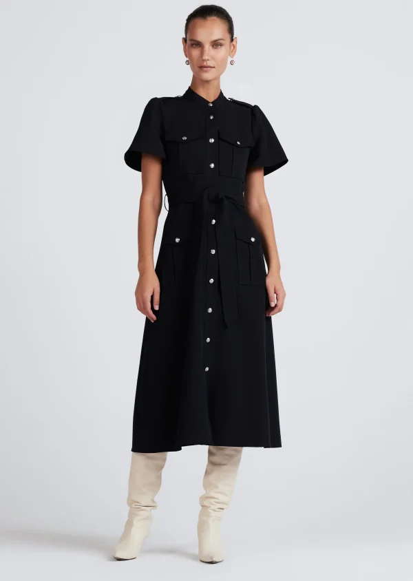 Derek Lam -Judy Utility Shirtdress Midnight