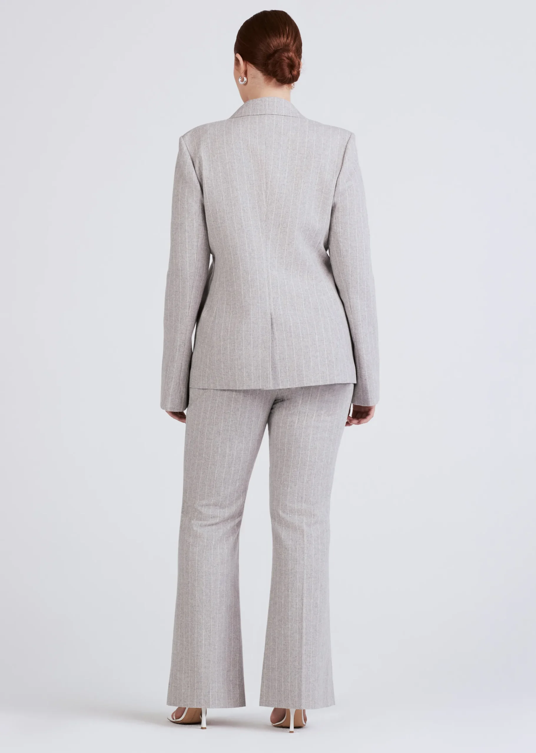 Derek Lam -Kai Single Breasted Jacket Grey-White