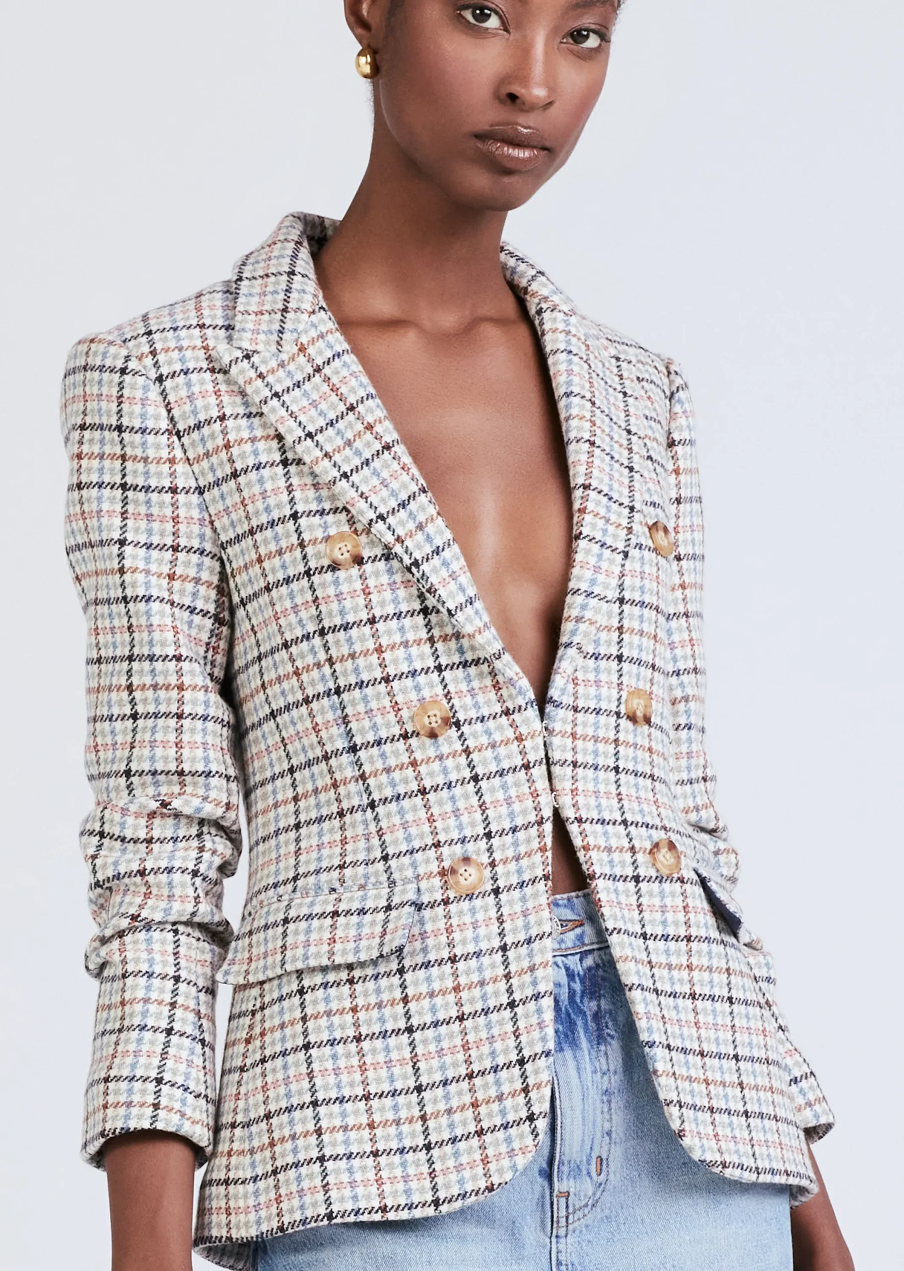 Derek Lam -Kaia Jacket Pink-Blue Multi
