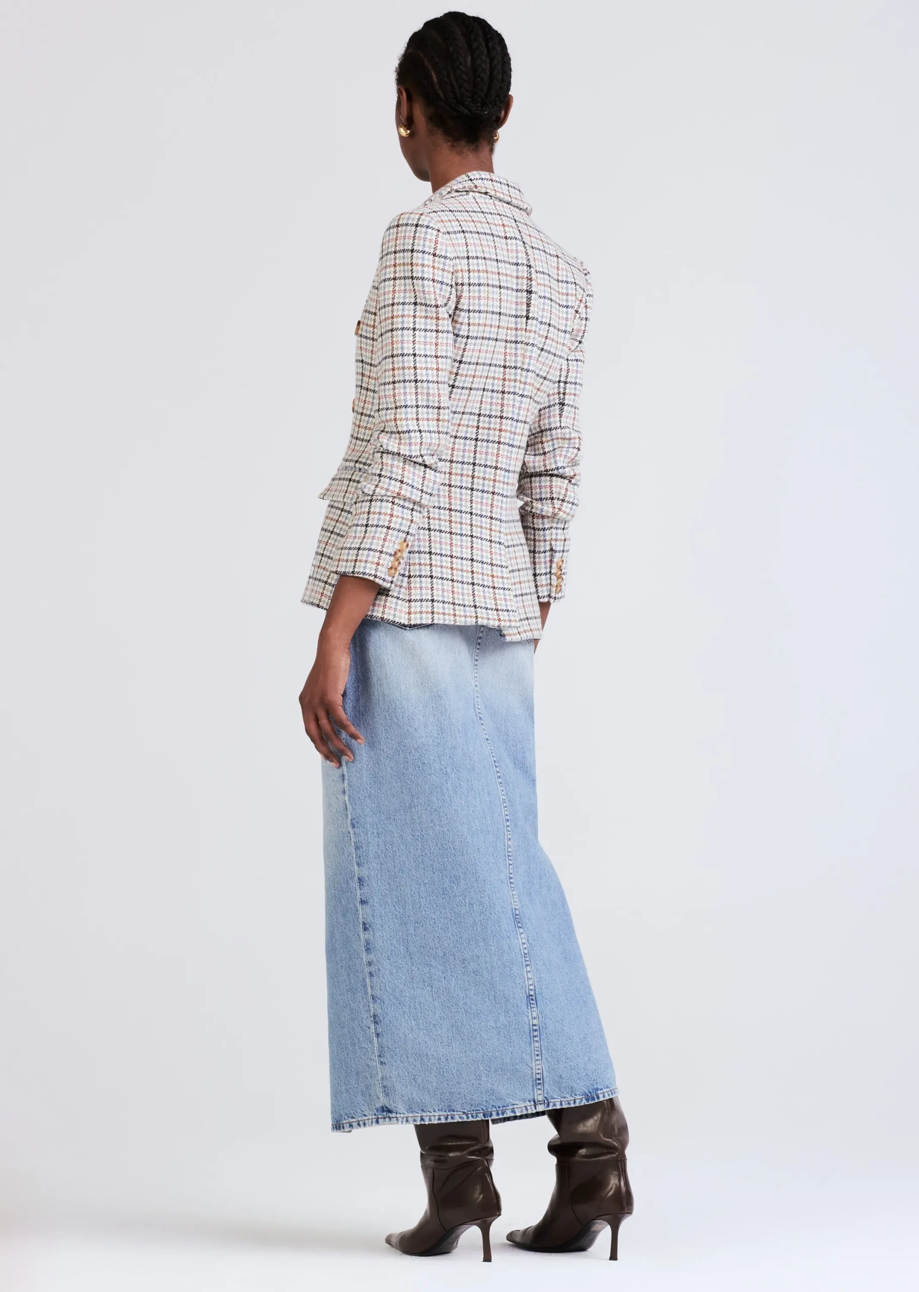 Derek Lam -Kaia Jacket Pink-Blue Multi