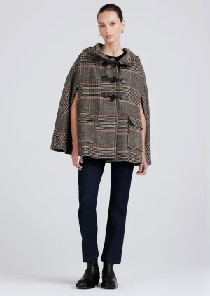 Derek Lam -Kyra Cargo Pocket Cape Black Multi