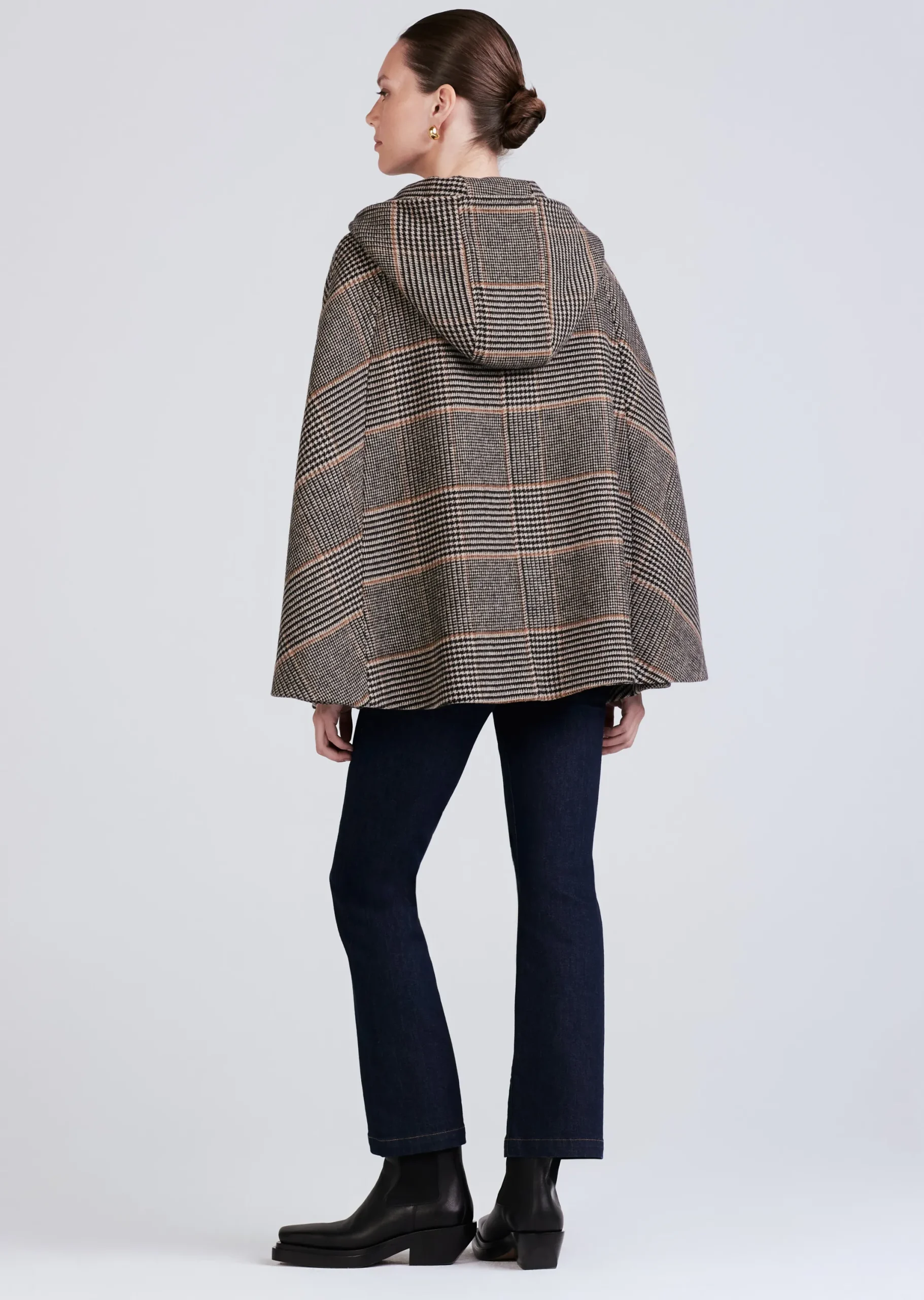 Derek Lam -Kyra Cargo Pocket Cape Black Multi