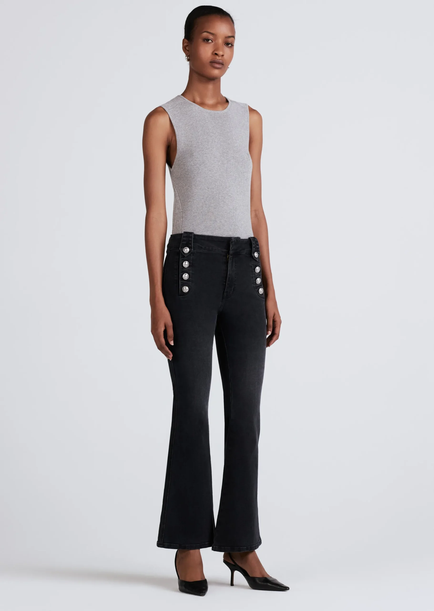 Derek Lam -Robertson Flare Trouser Noir