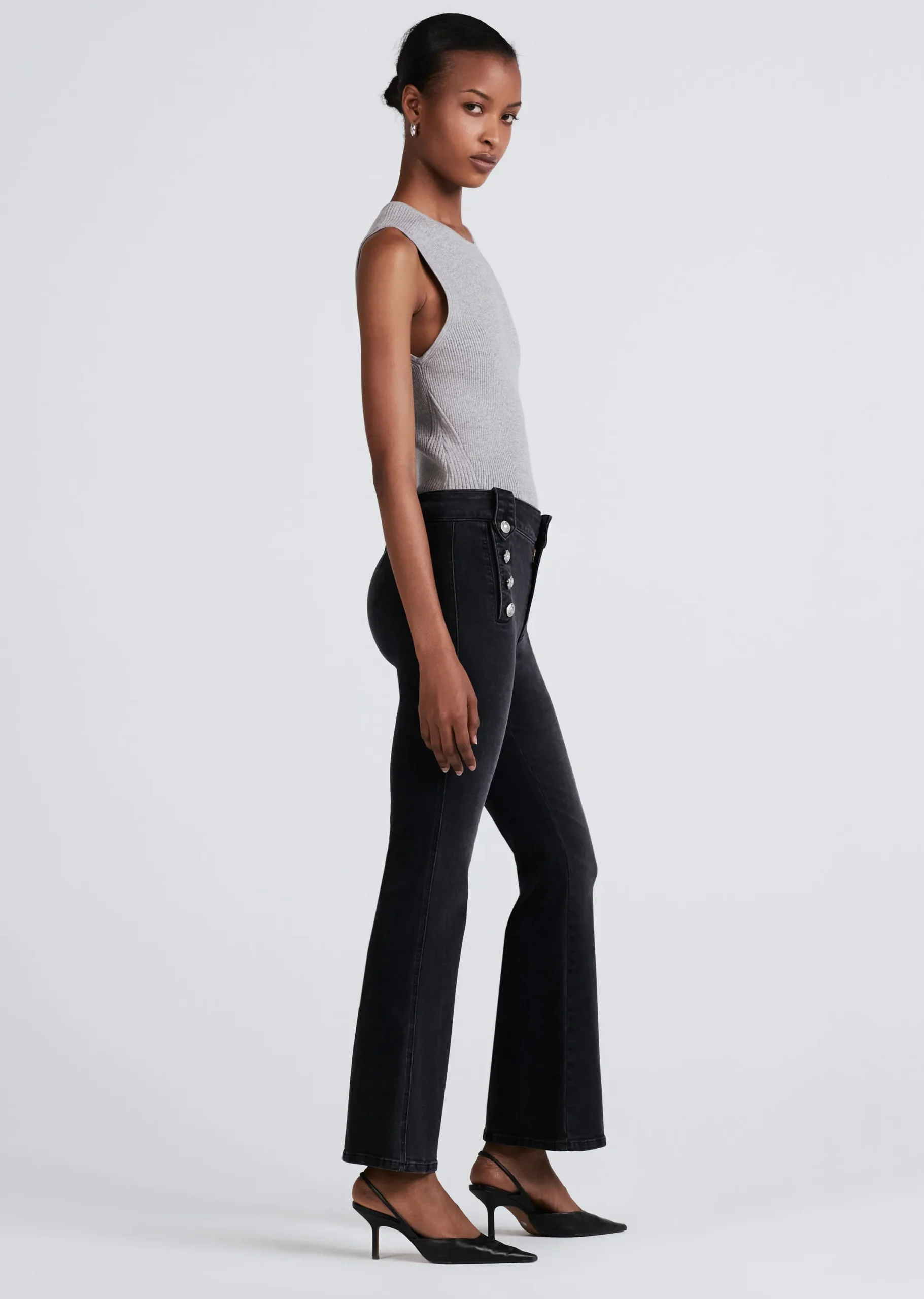 Derek Lam -Robertson Flare Trouser Noir