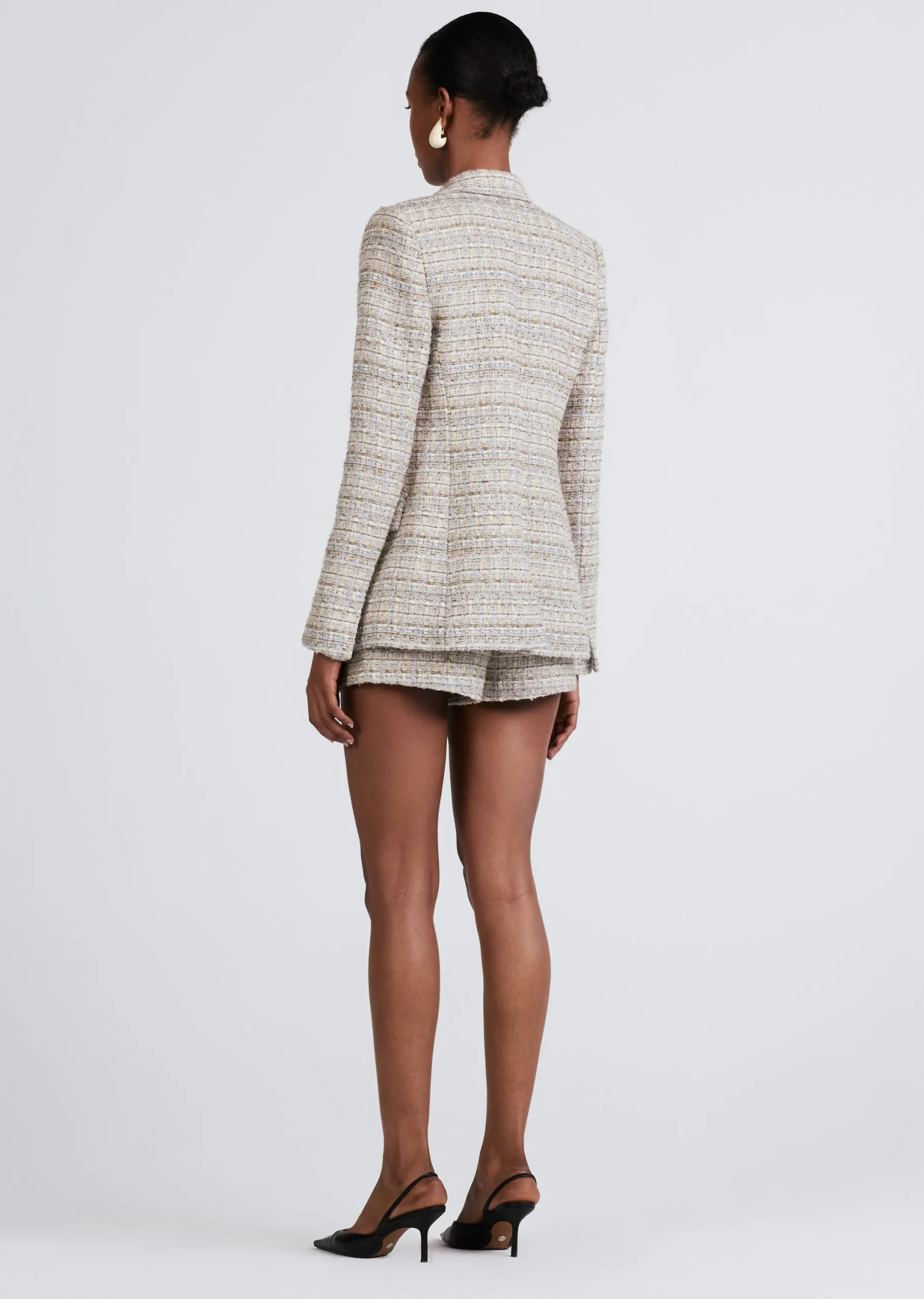 Derek Lam -Roman Single Breasted Jacket Limestone