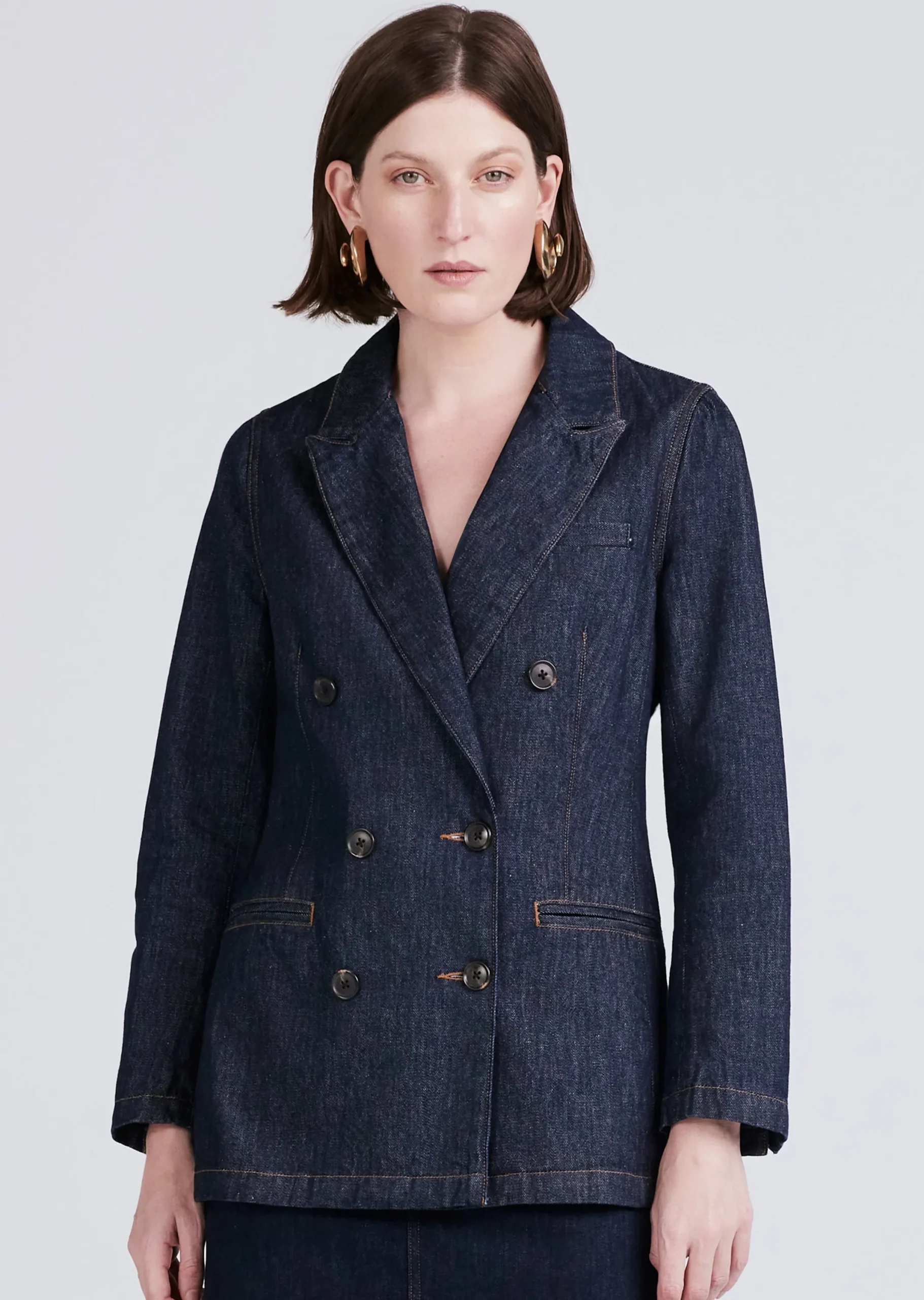 Derek Lam -Walter Denim Blazer Hudson