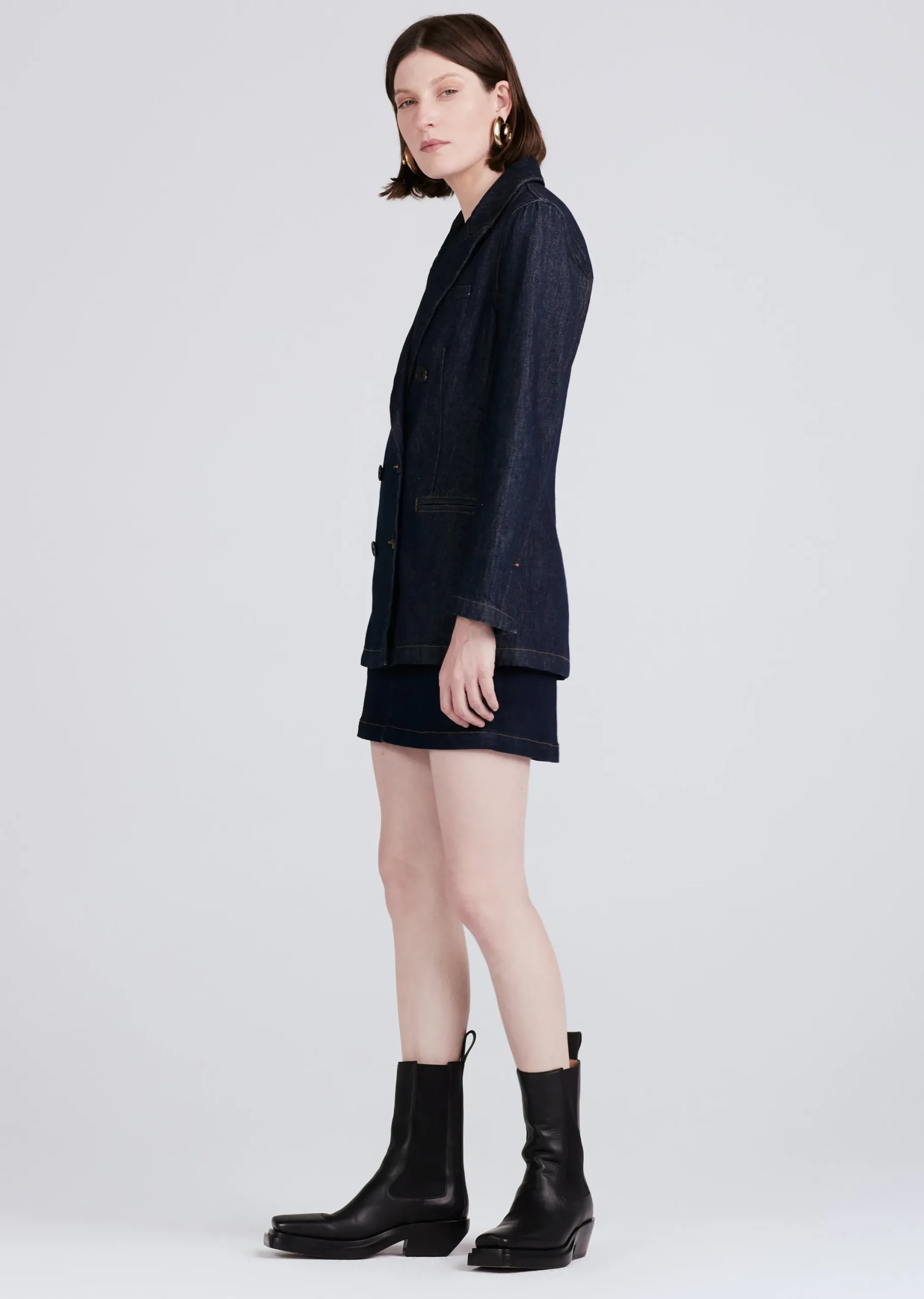Derek Lam -Walter Denim Blazer Hudson