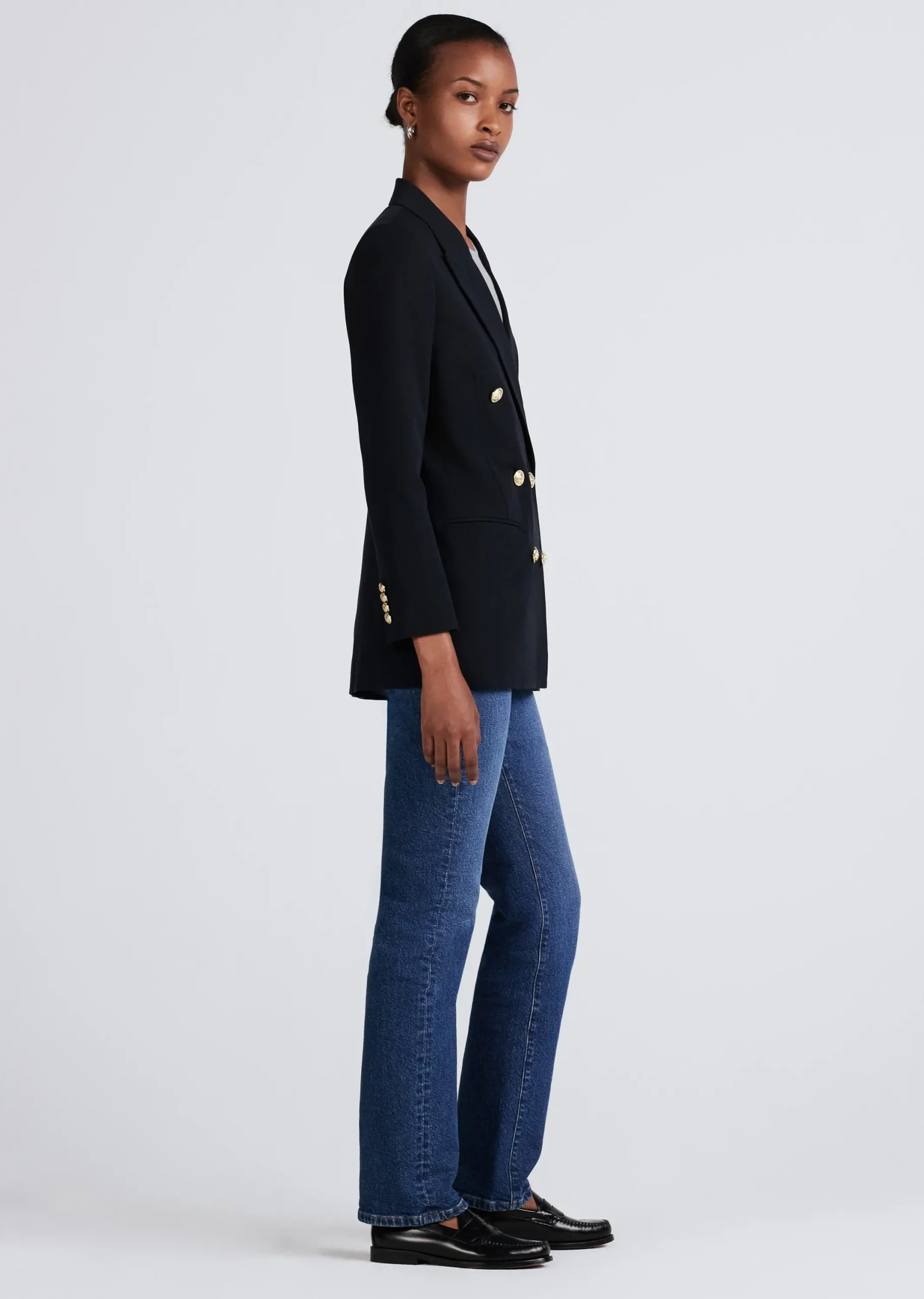 Derek Lam -Walter Double Breasted Jacket Midnight