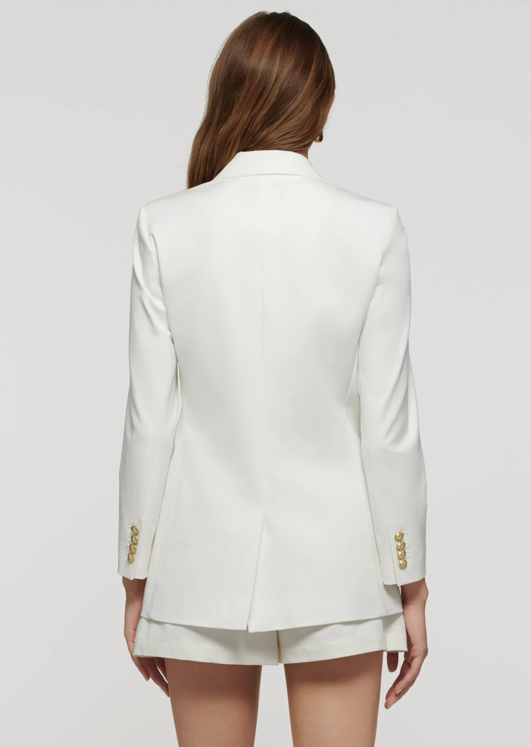 Derek Lam -Walter Double Breasted Jacket Soft White