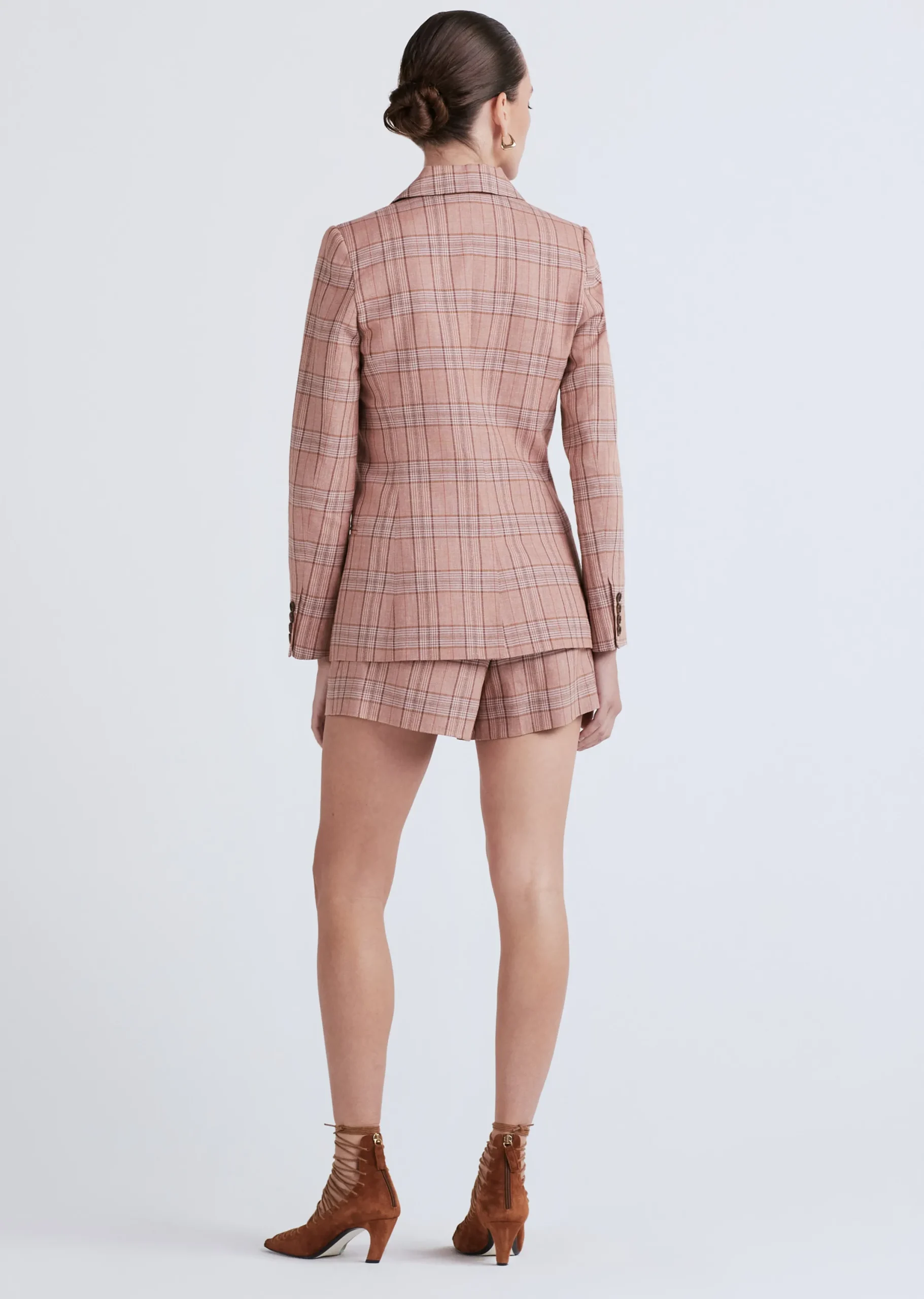 Derek Lam -Walter Double Breasted Jacket Brown Multi