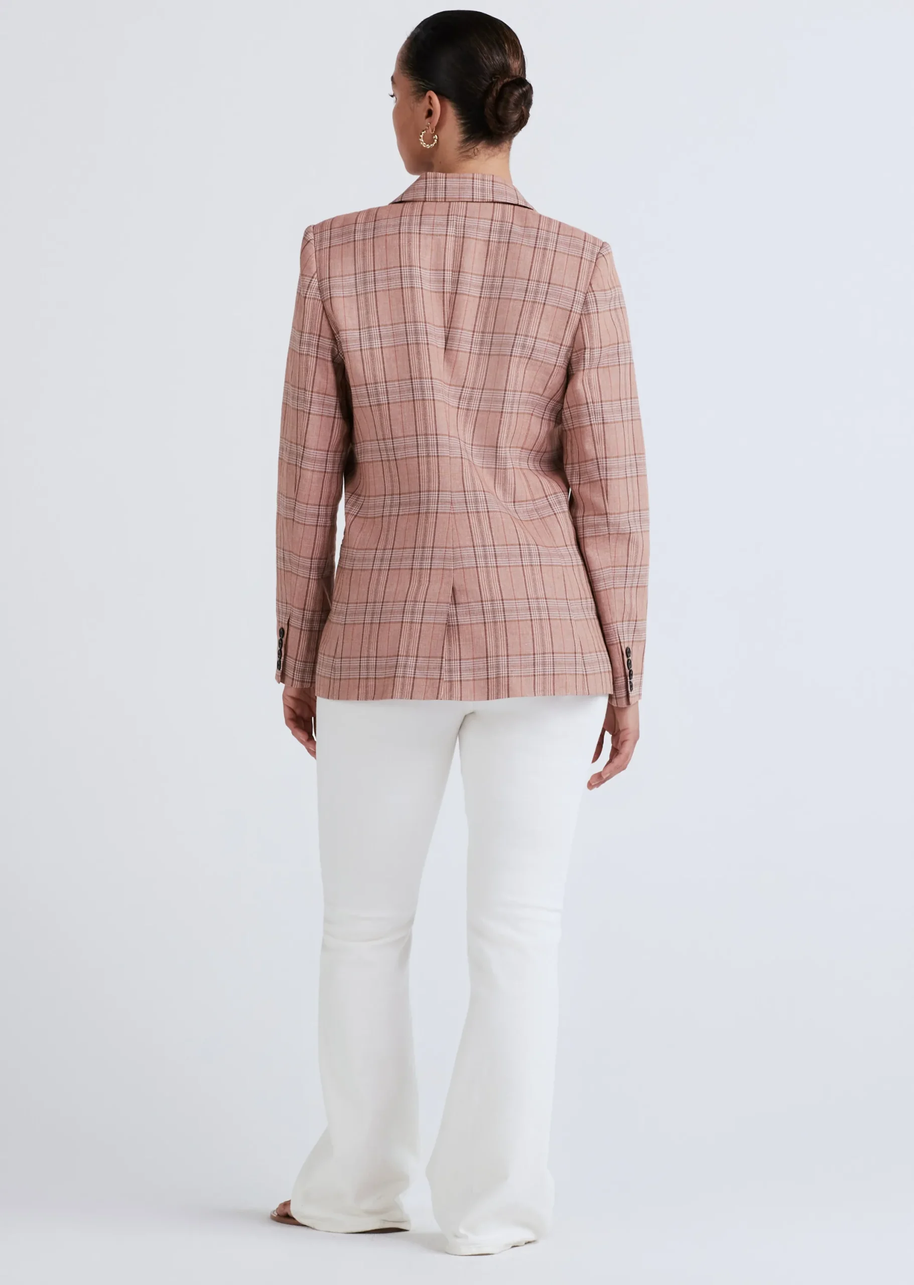 Derek Lam -Walter Double Breasted Jacket Brown Multi